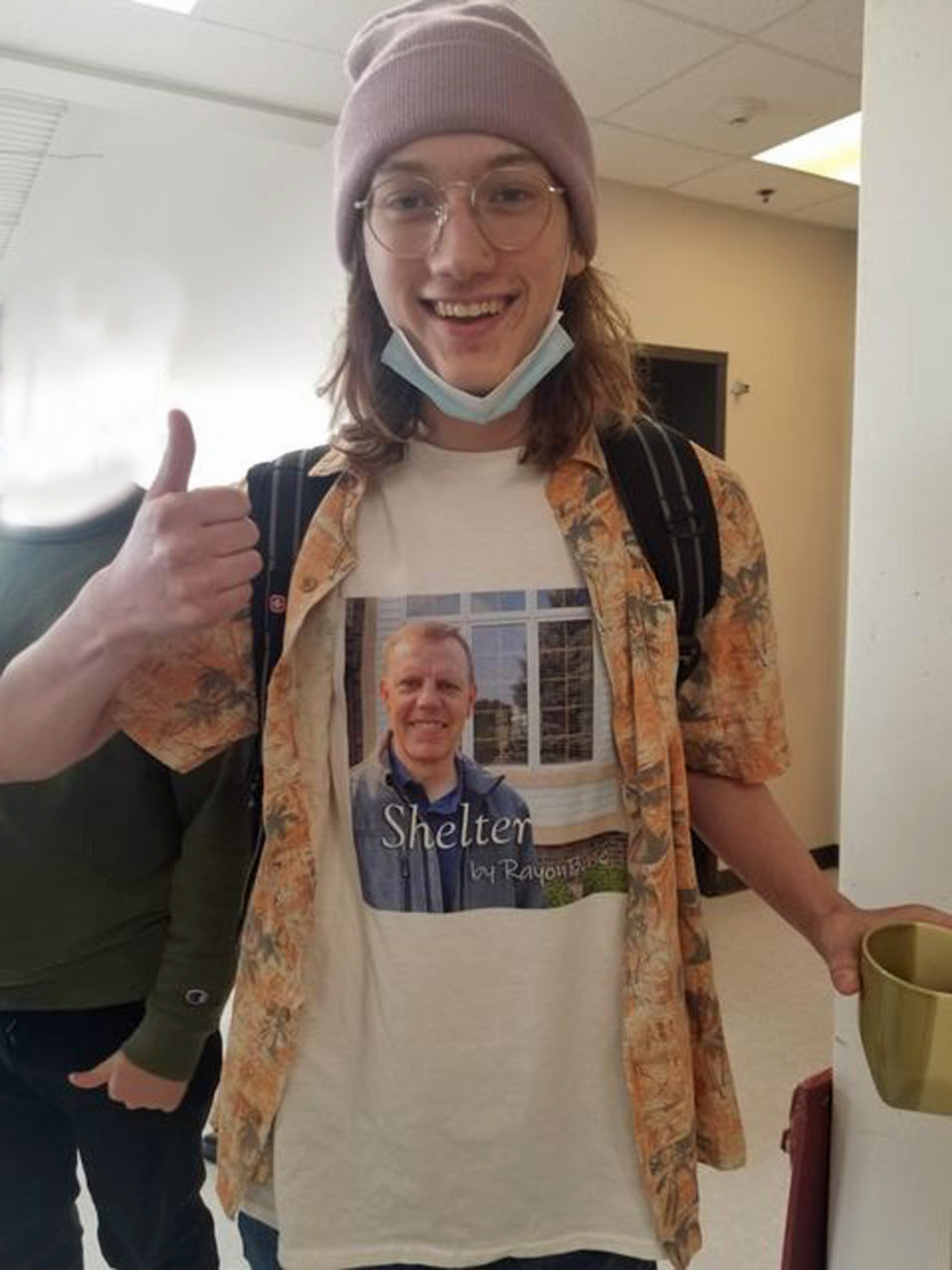 RayonBase Short-Sleeve Unisex T-Shirt - SHELTER Cover Art