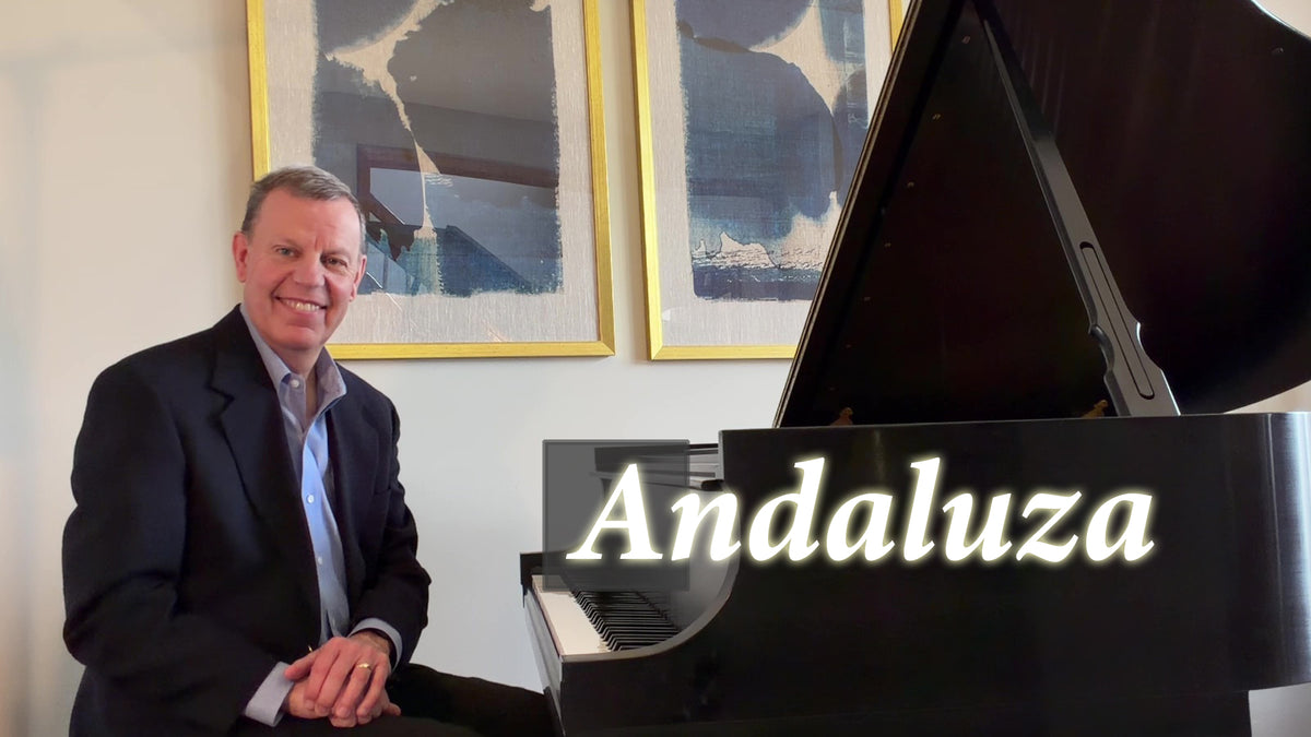 Load video: Andaluza, by Enrique Granados, solo piano
