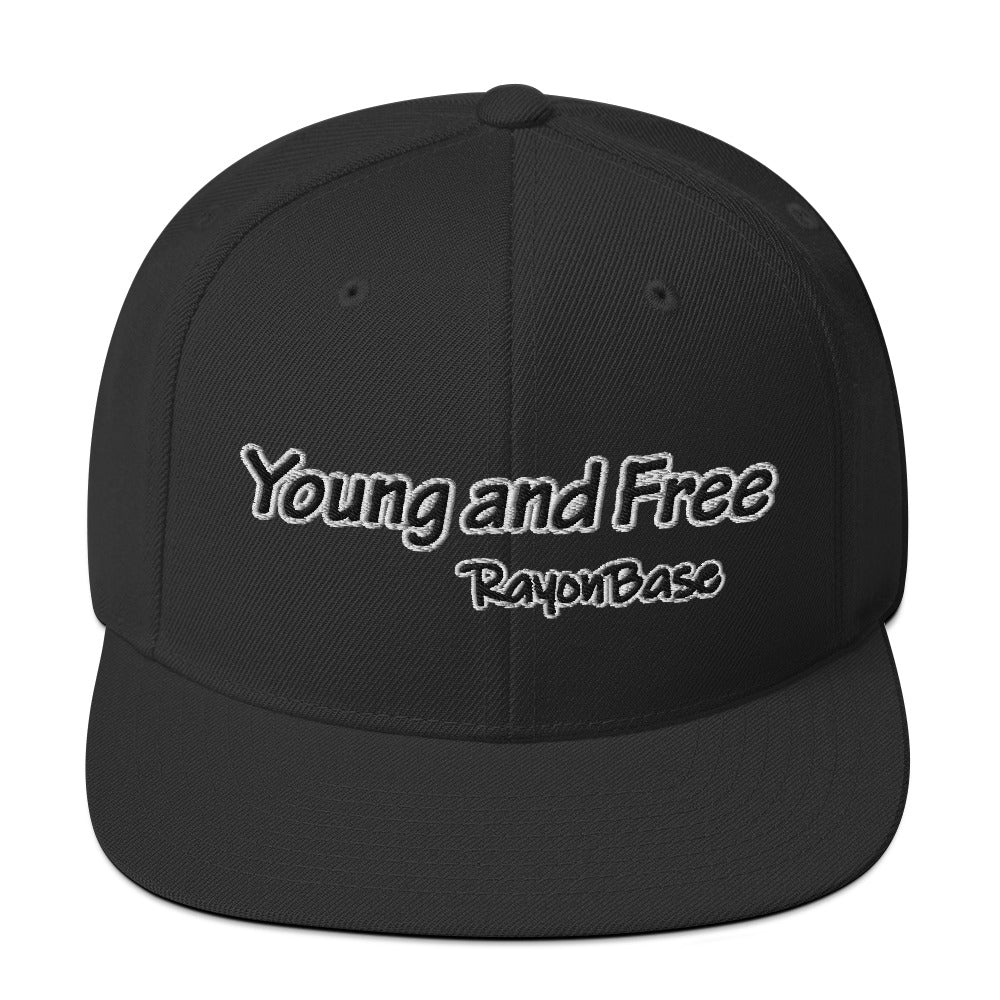 RayonBase Snapback Hat - YOUNG AND FREE