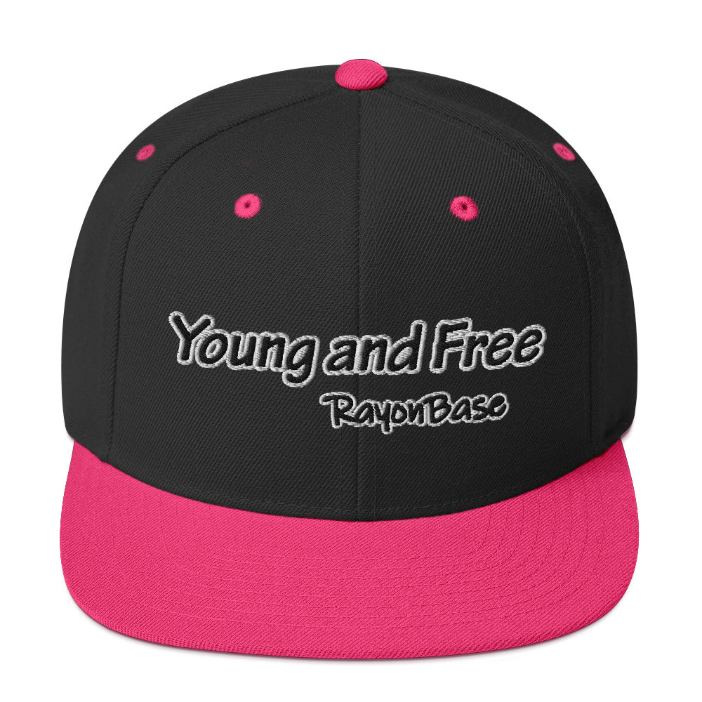 RayonBase Snapback Hat - YOUNG AND FREE