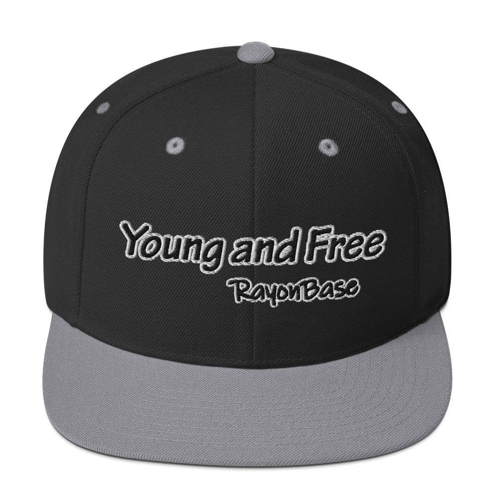 RayonBase Snapback Hat - YOUNG AND FREE